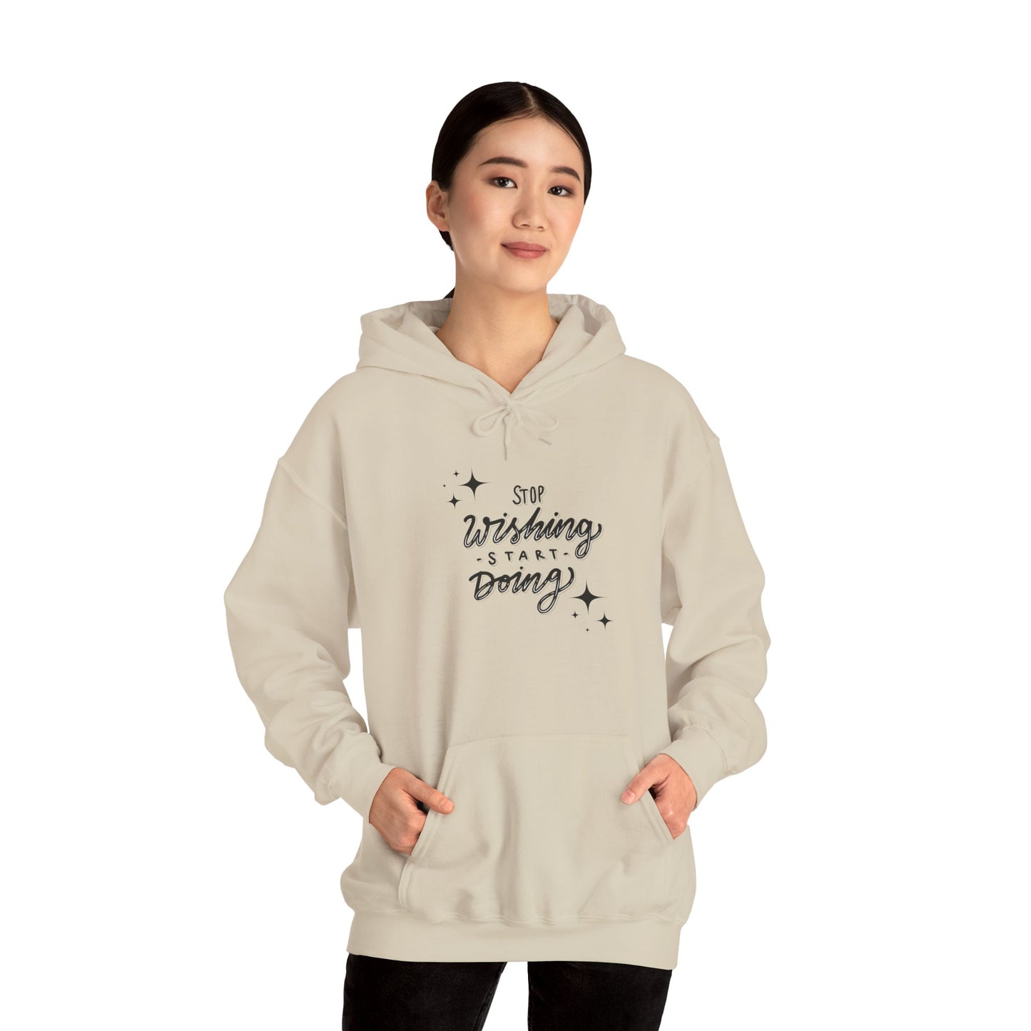 Stop Wishing Start Doing Women's Hoodie