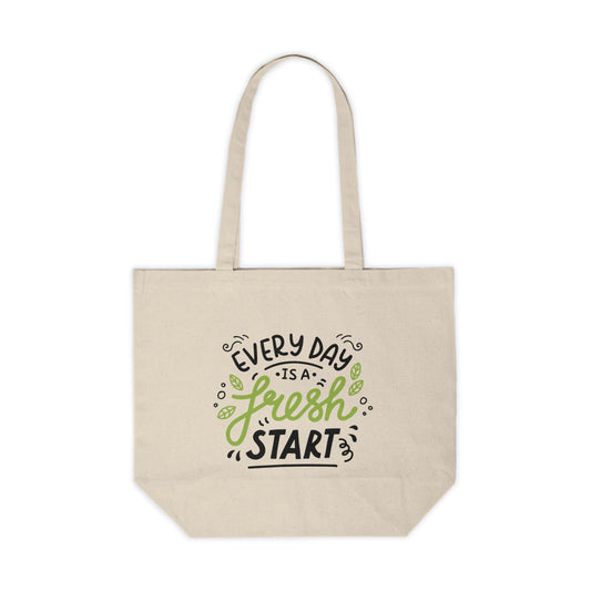 Every Day is a Fresh Start Canvas Bag