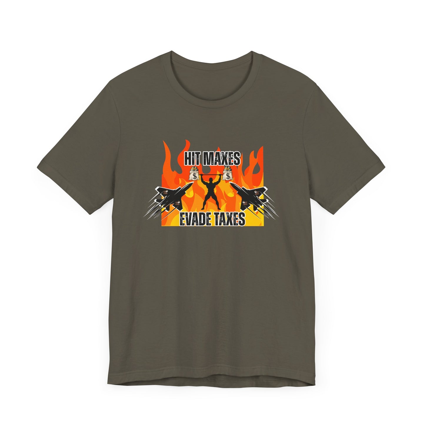 Hit Maxes Evade Taxes Men's T-Shirt