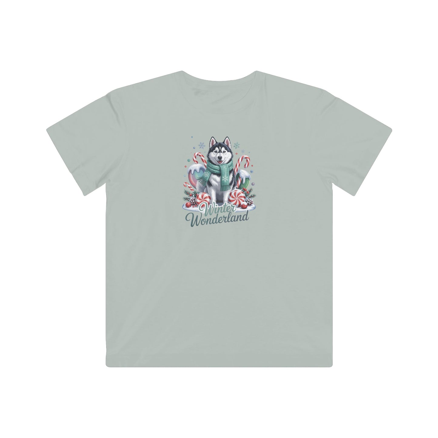 Husky Holiday Kid's T-Shirt