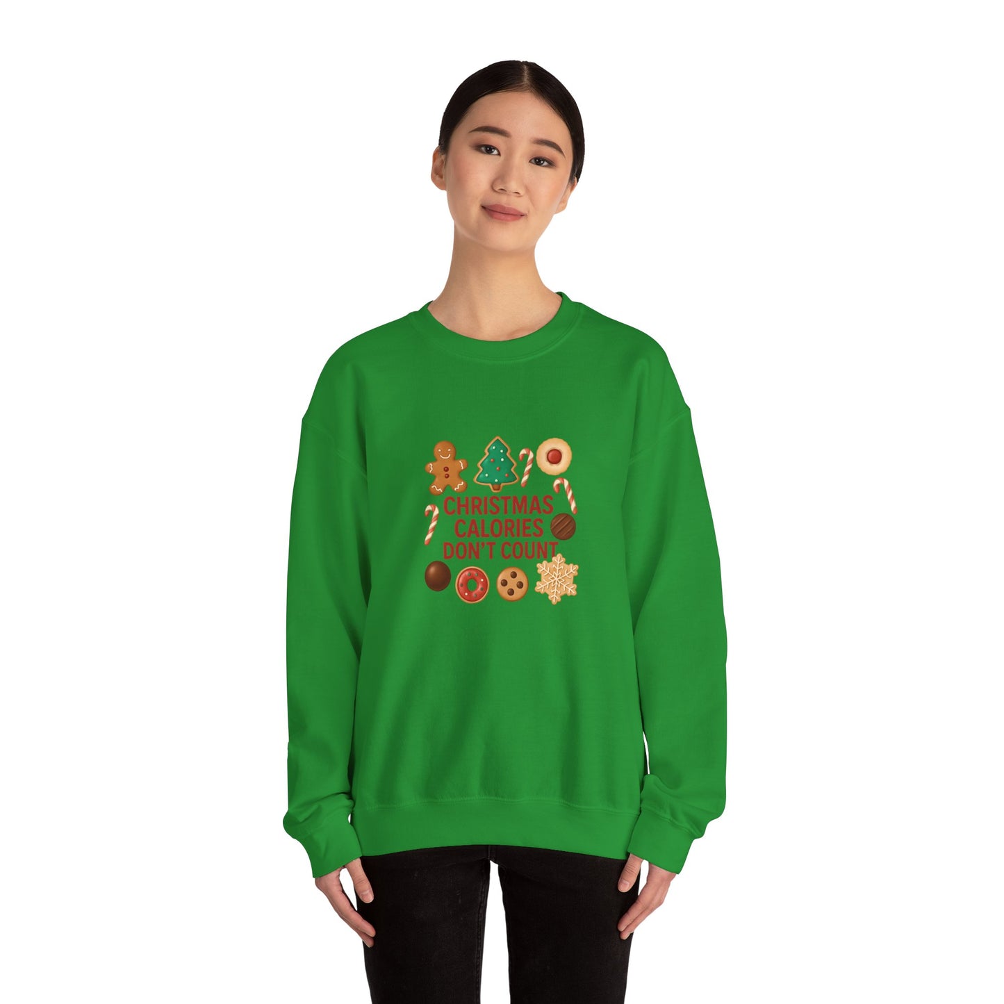 Christmas Calories Don't Count Women's Crewneck