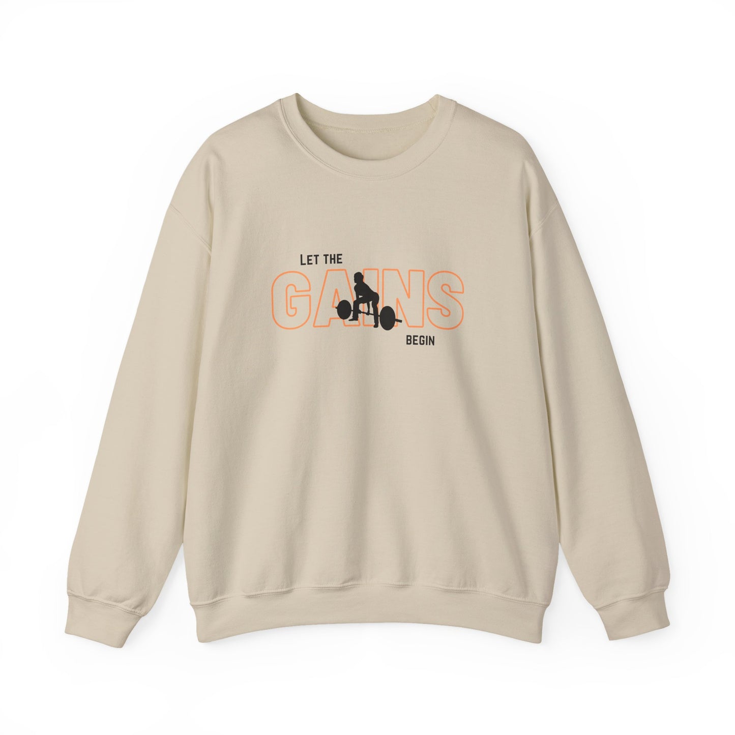 'Let The Gains Begin' Women's Crewneck