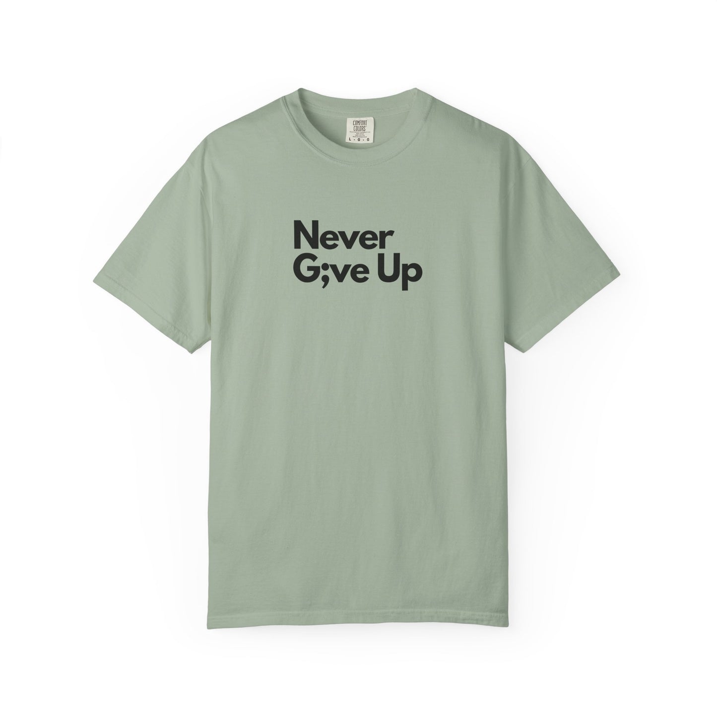 Never G;ve Up Men's T-Shirt