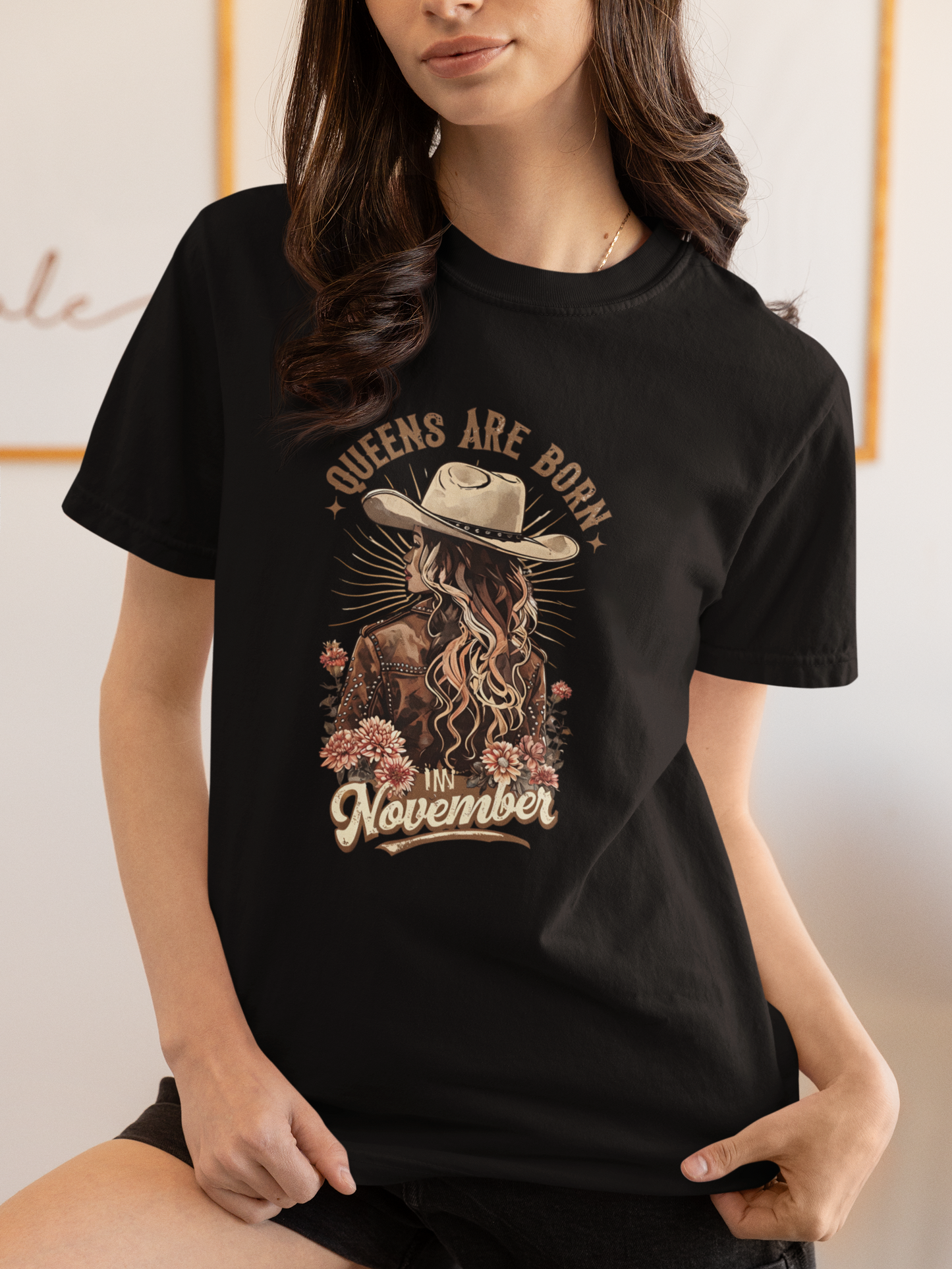 November Birthflower Women's T-Shirt