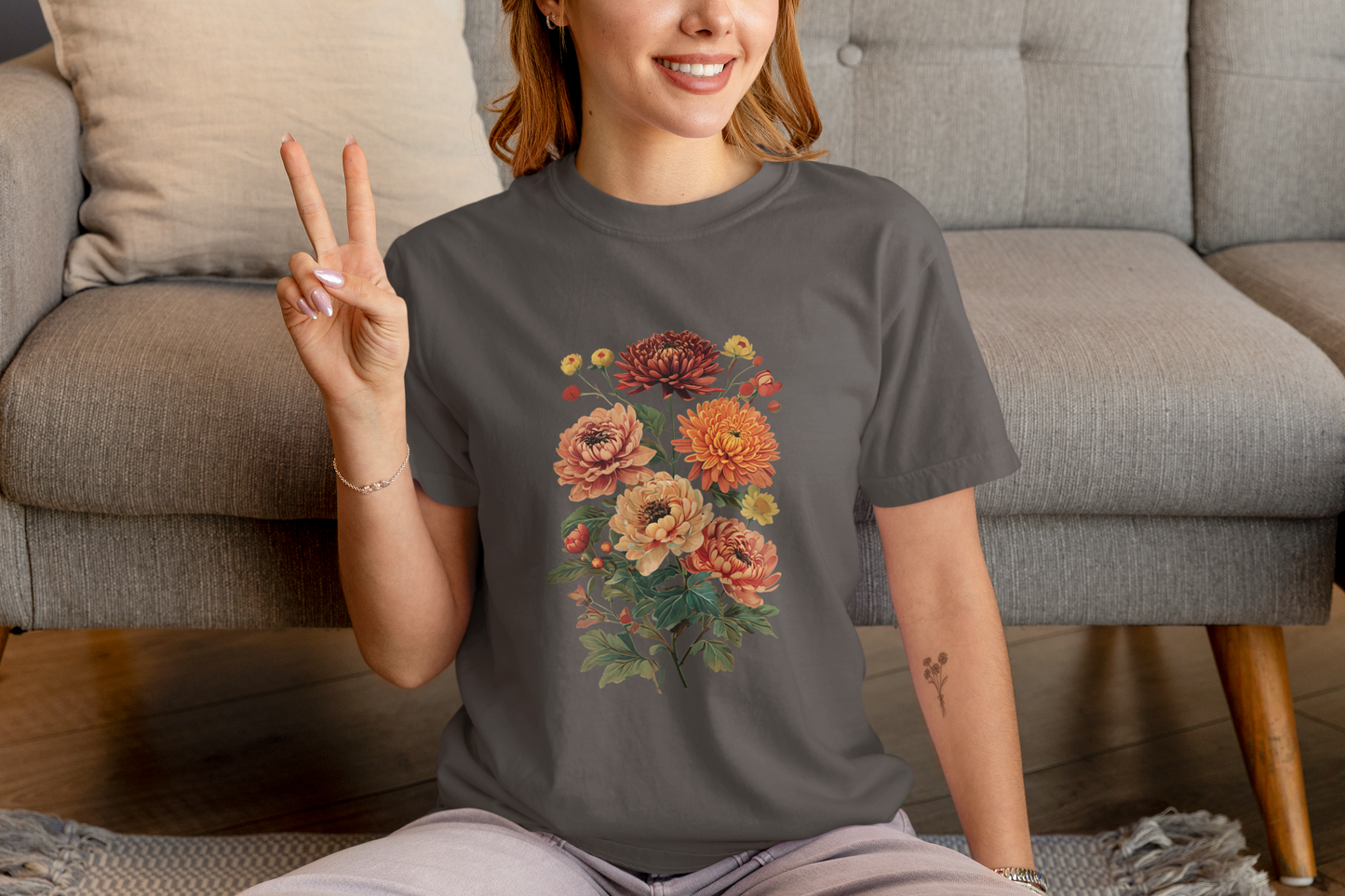 November Birthflower Women's T-Shirt