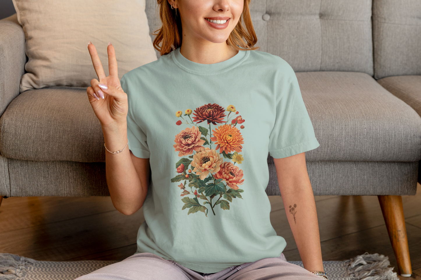 November Birthflower Women's T-Shirt