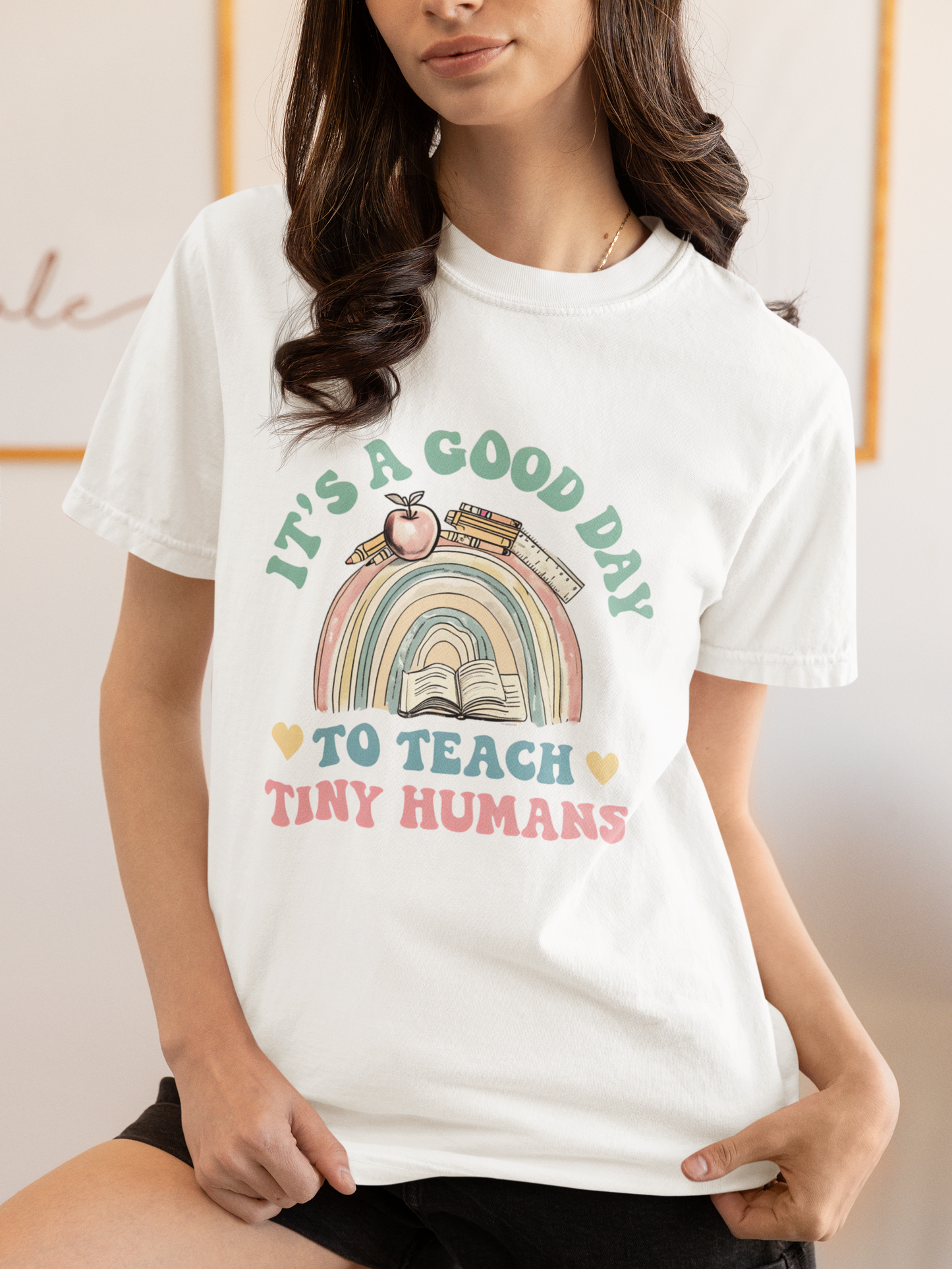"Teaching Tiny Humans" Women's T-Shirt