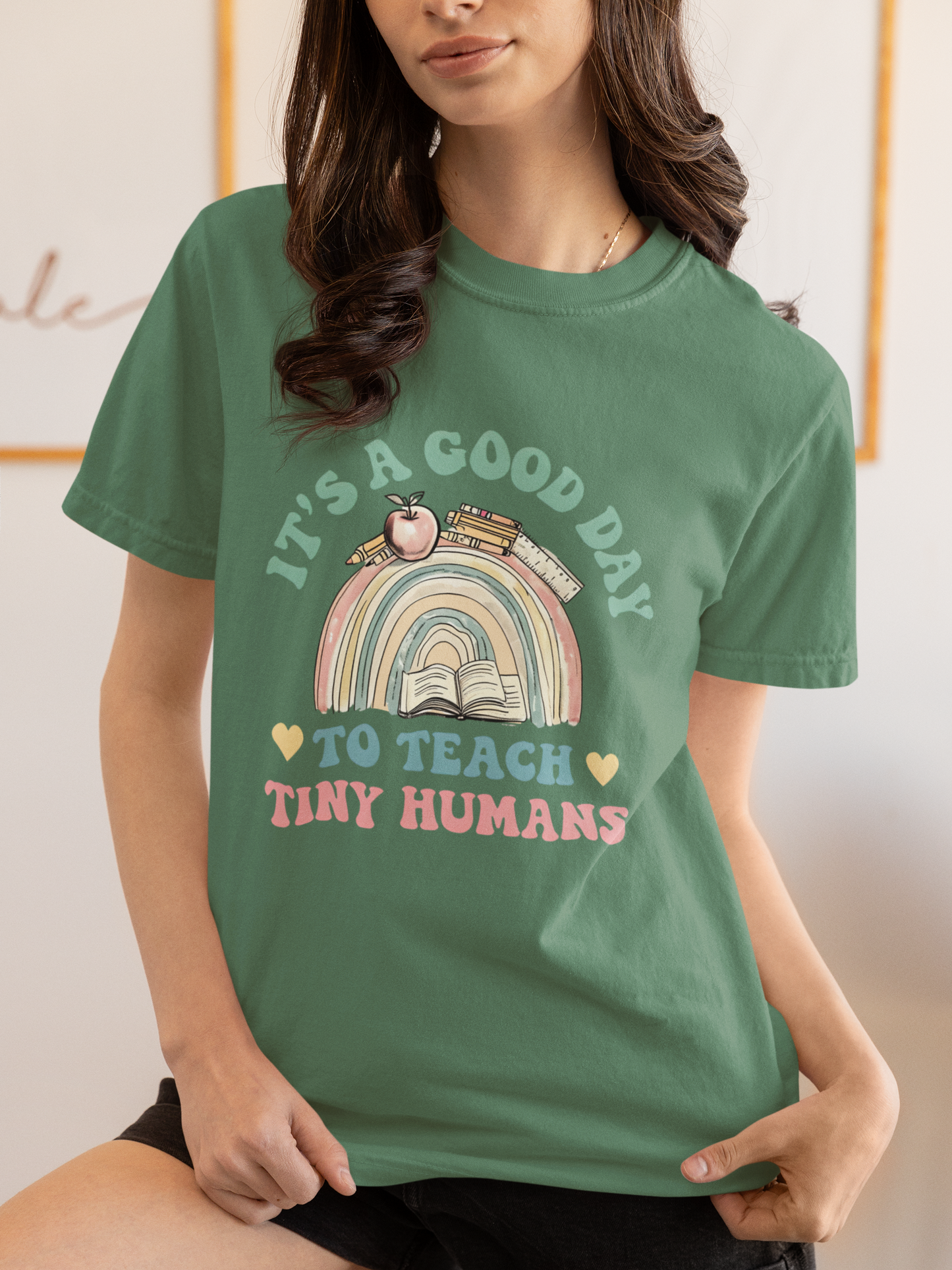 "Teaching Tiny Humans" Women's T-Shirt