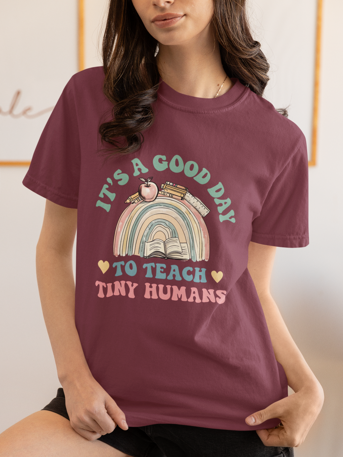 "Teaching Tiny Humans" Women's T-Shirt