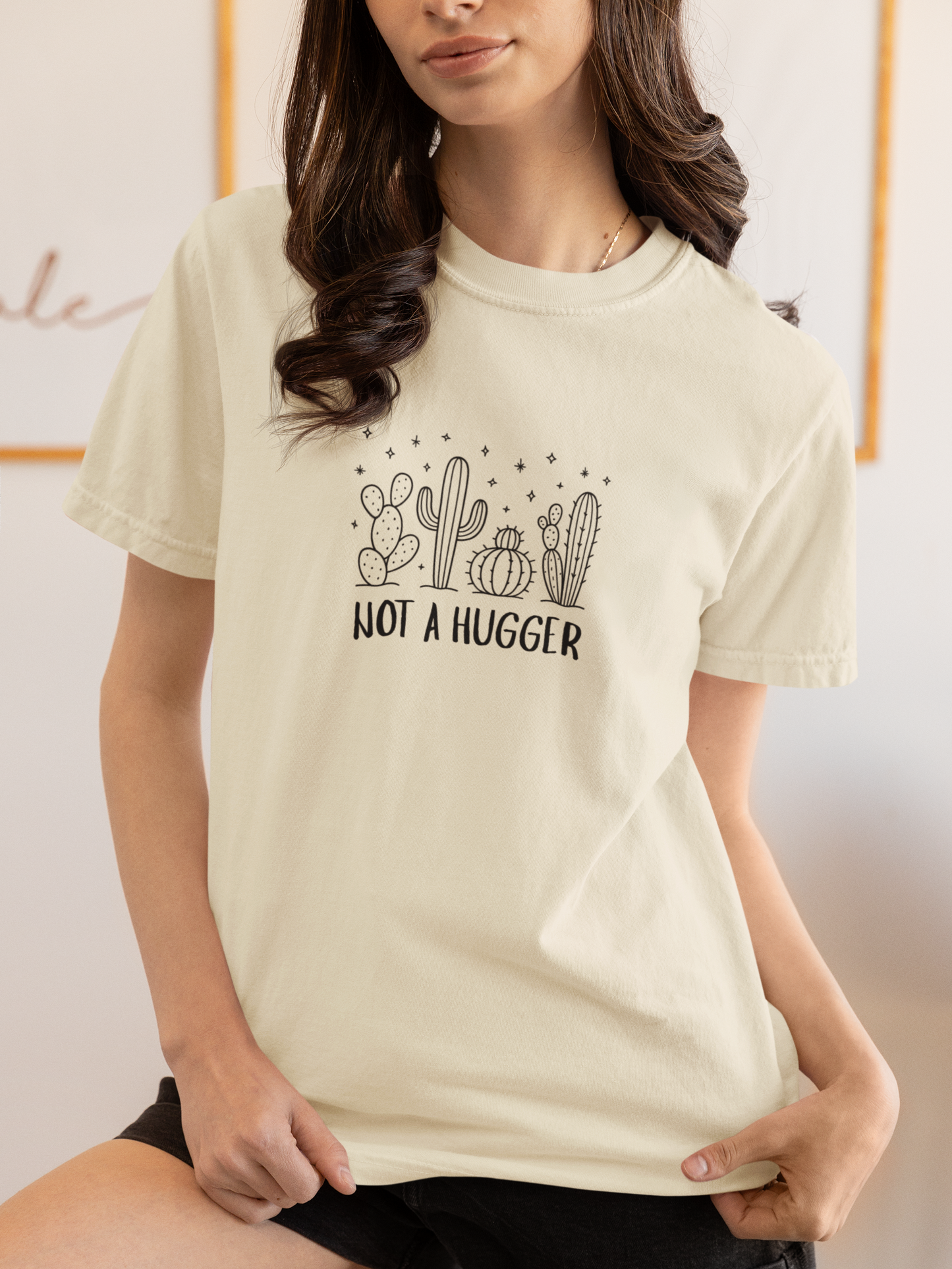 "Not A Hugger" Women's T-Shirt