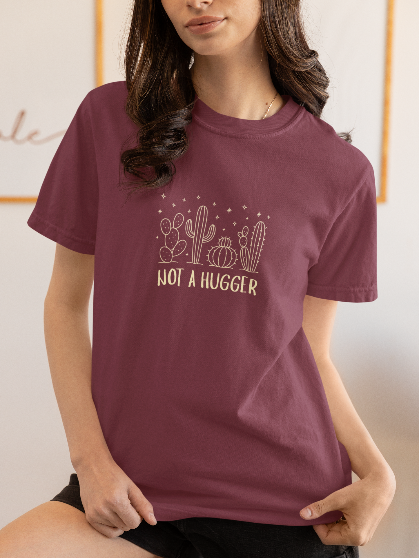 "Not A Hugger" Women's T-Shirt