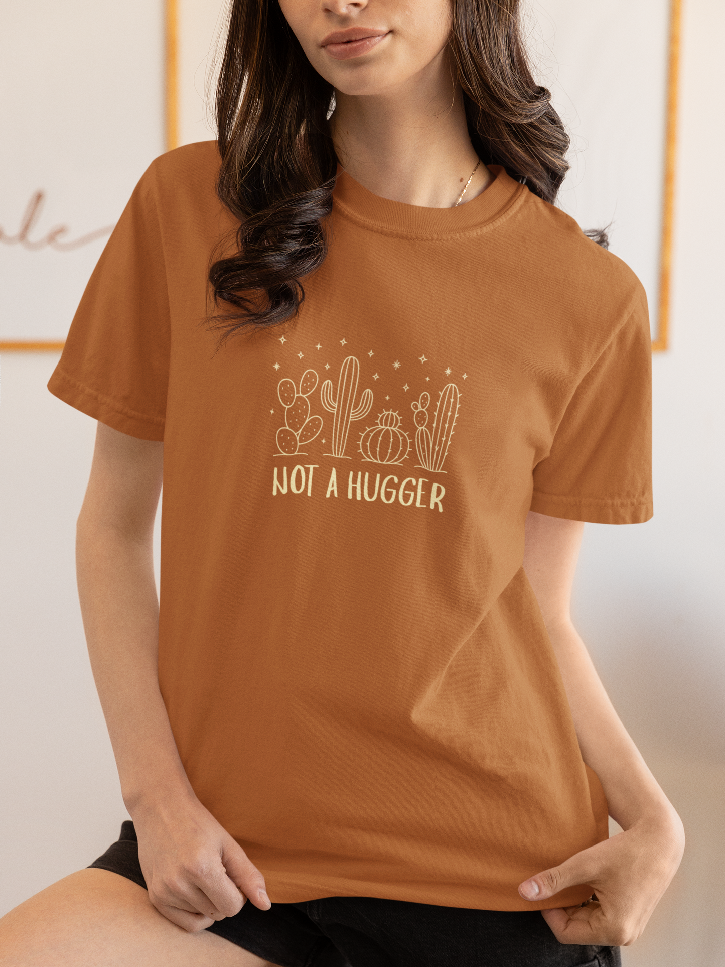 "Not A Hugger" Women's T-Shirt