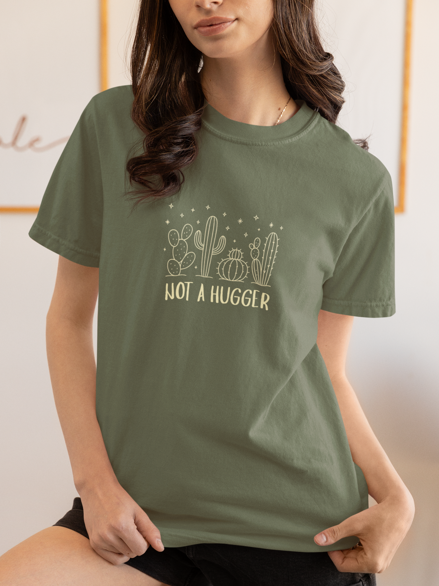 "Not A Hugger" Women's T-Shirt