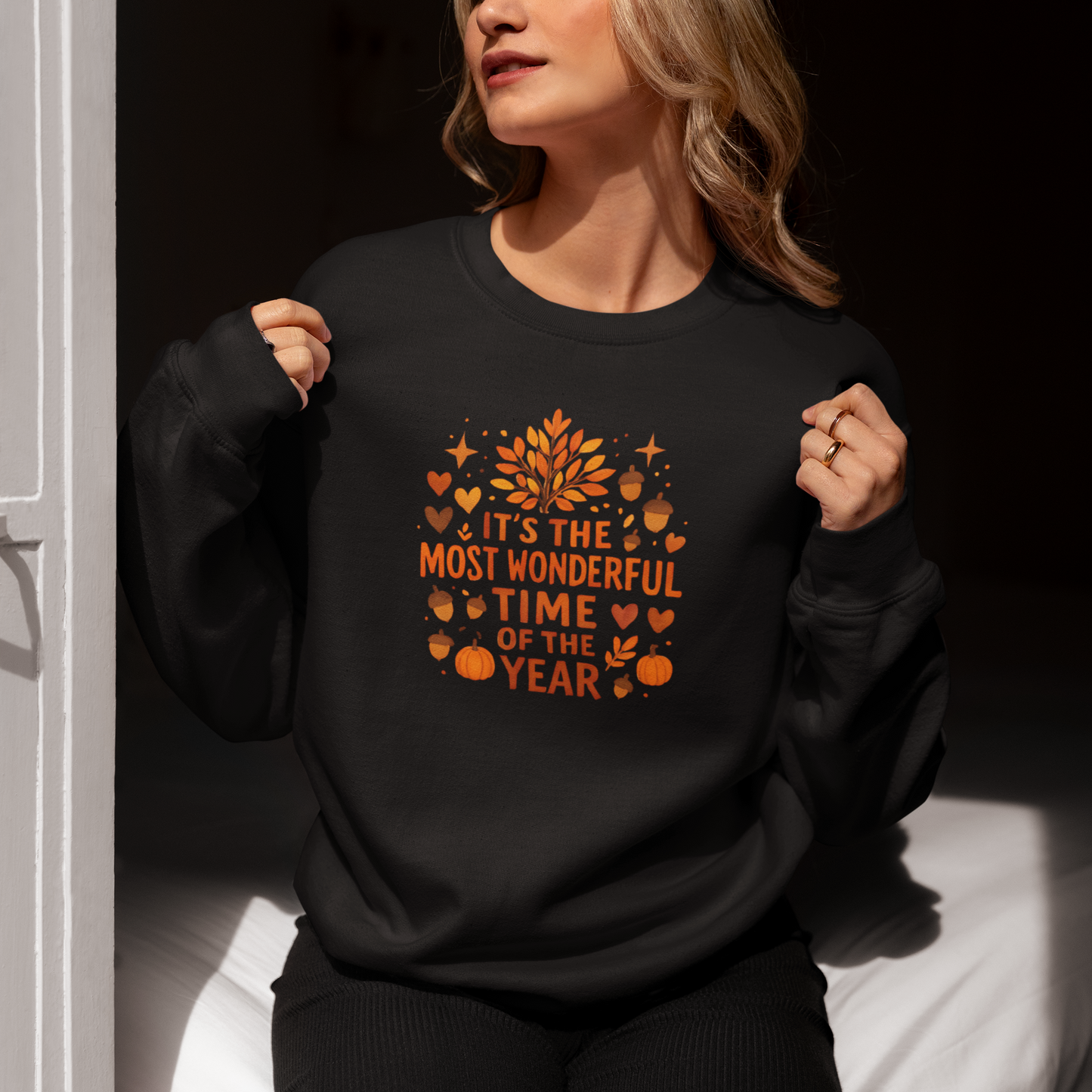 Most Wonderful Time Women's Crewneck