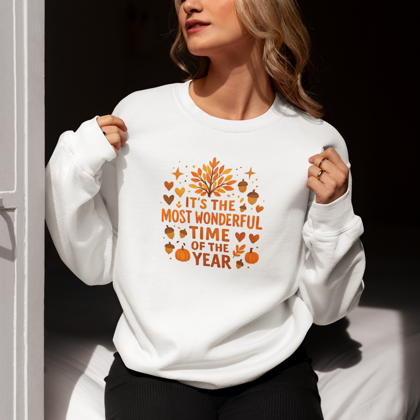 Most Wonderful Time Women's Crewneck