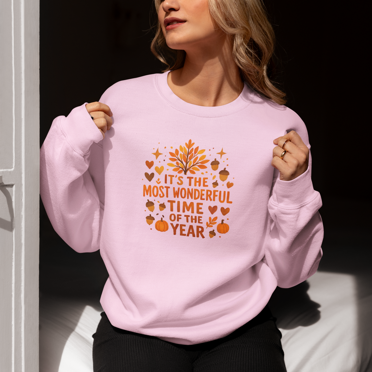 Most Wonderful Time Women's Crewneck