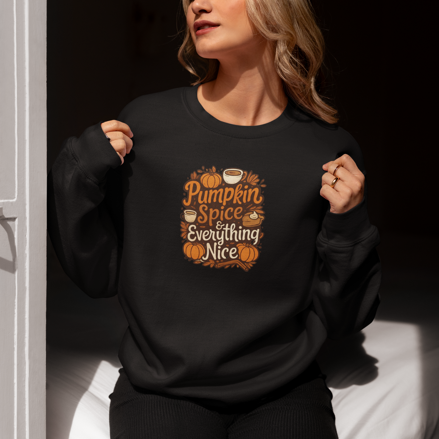 Pumpkin Spice & Everything Nice Crewneck