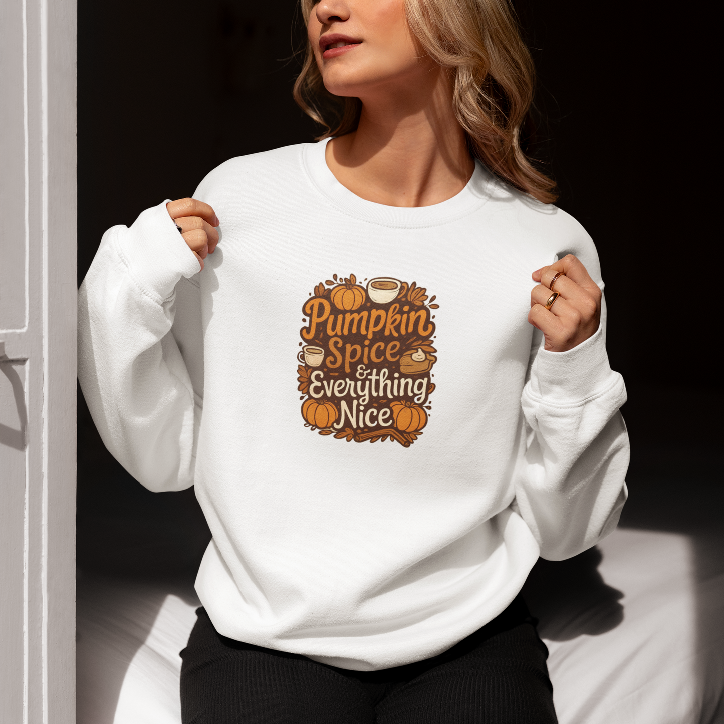 Pumpkin Spice & Everything Nice Crewneck