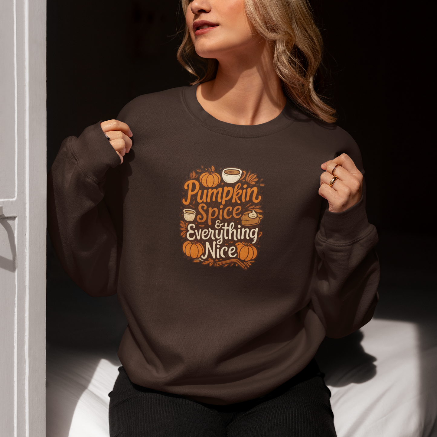 Pumpkin Spice & Everything Nice Crewneck