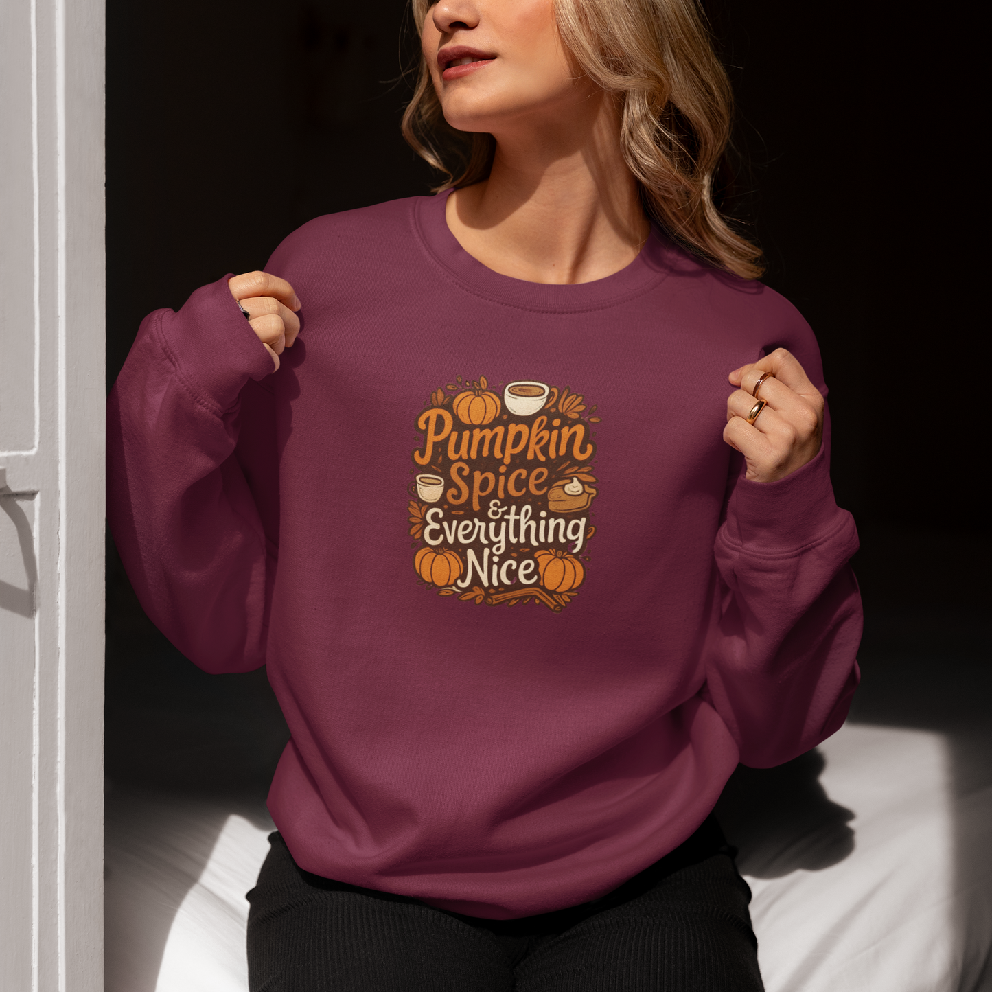 Pumpkin Spice & Everything Nice Crewneck