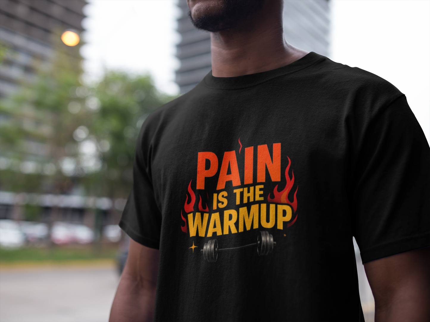 Pain is the Warmup Men's T-Shirt