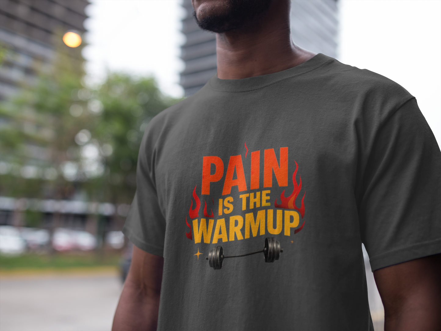 Pain is the Warmup Men's T-Shirt