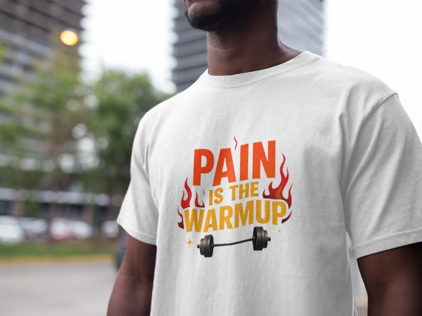 Pain is the Warmup Men's T-Shirt