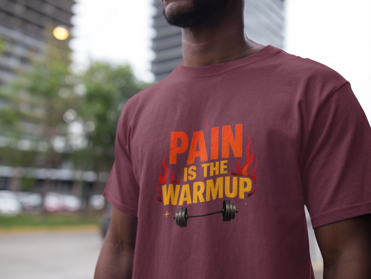 Pain is the Warmup Men's T-Shirt