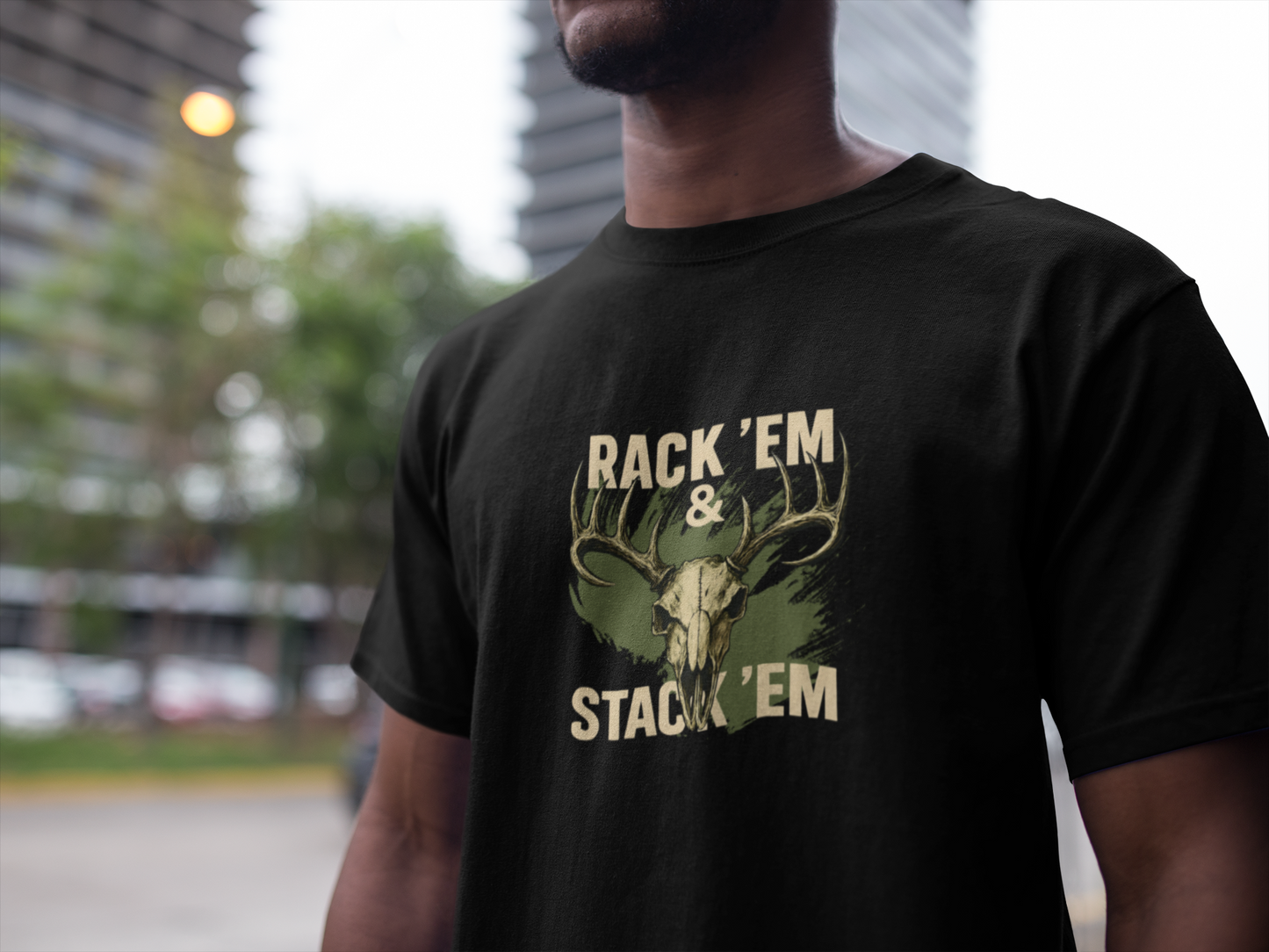 Rack 'Em & Stack 'Em Hunting T-Shirt