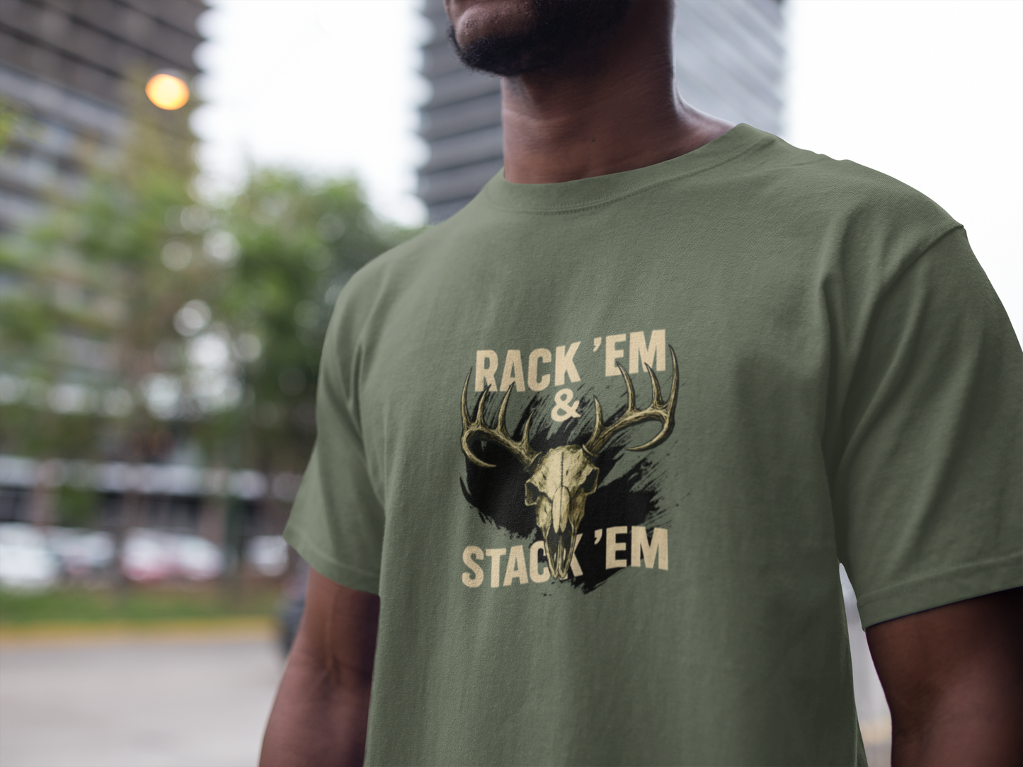 Rack 'Em & Stack 'Em Hunting T-Shirt