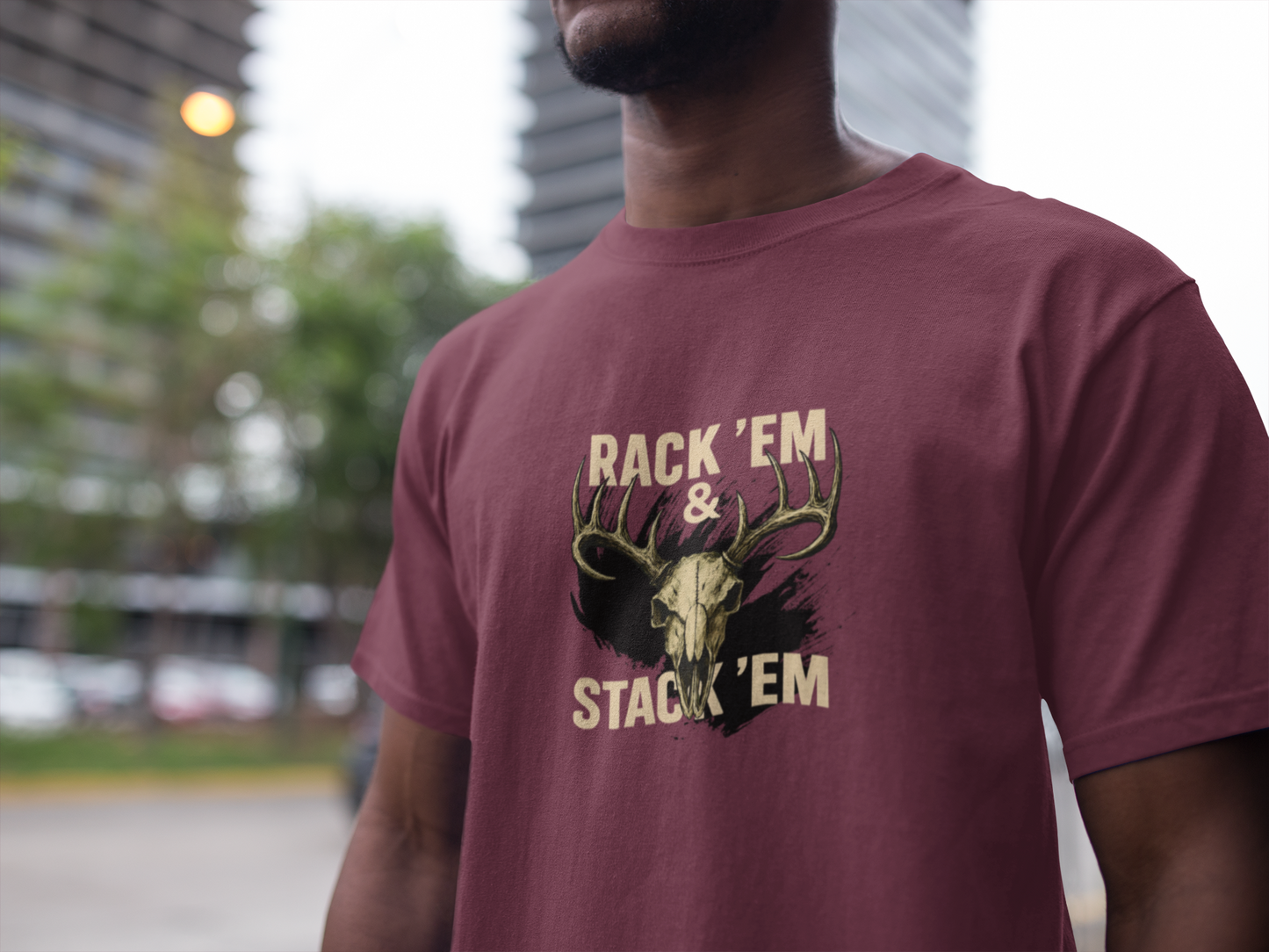 Rack 'Em & Stack 'Em Hunting T-Shirt
