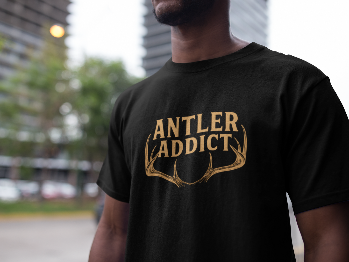 Antler Addict Hunting T-Shirt