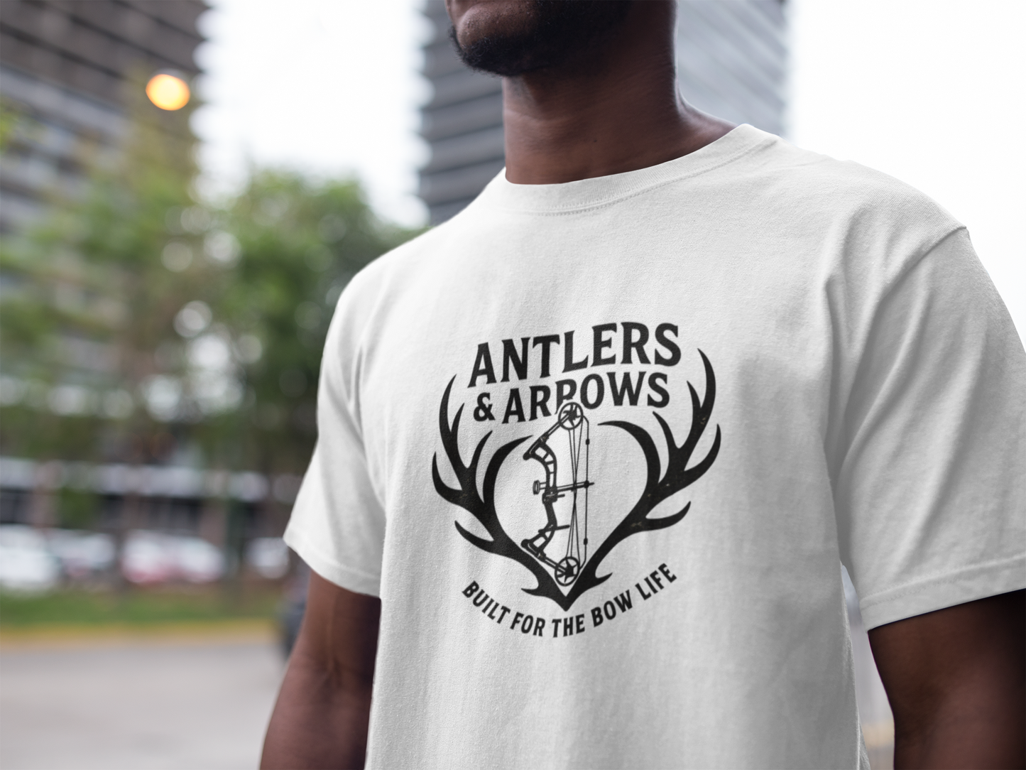 Antlers and Arrows Bow Hunter T-Shirt