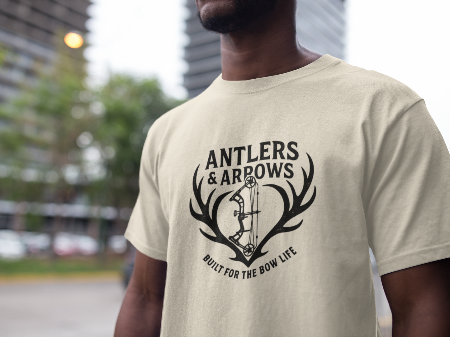 Antlers and Arrows Bow Hunter T-Shirt