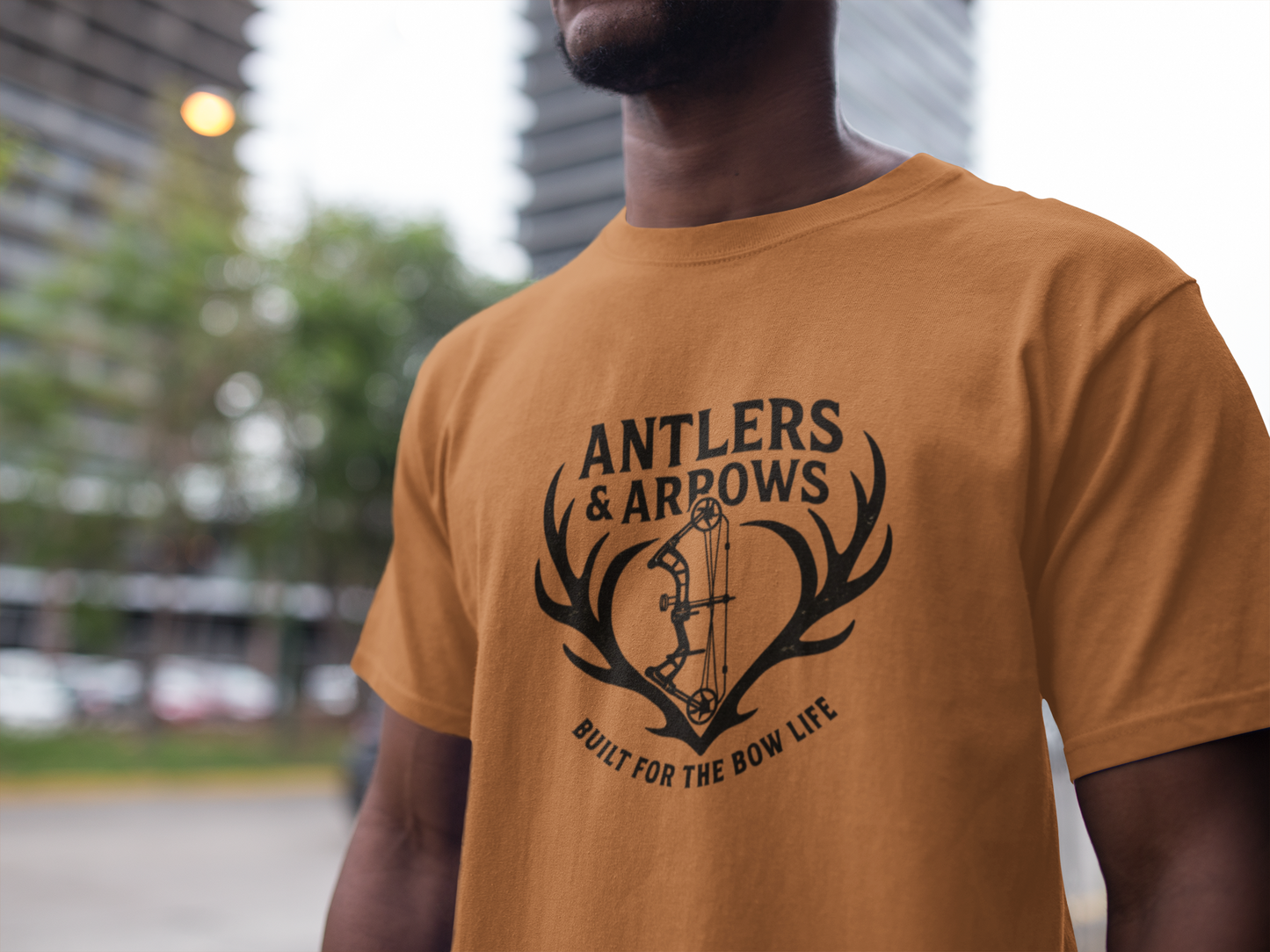 Antlers and Arrows Bow Hunter T-Shirt