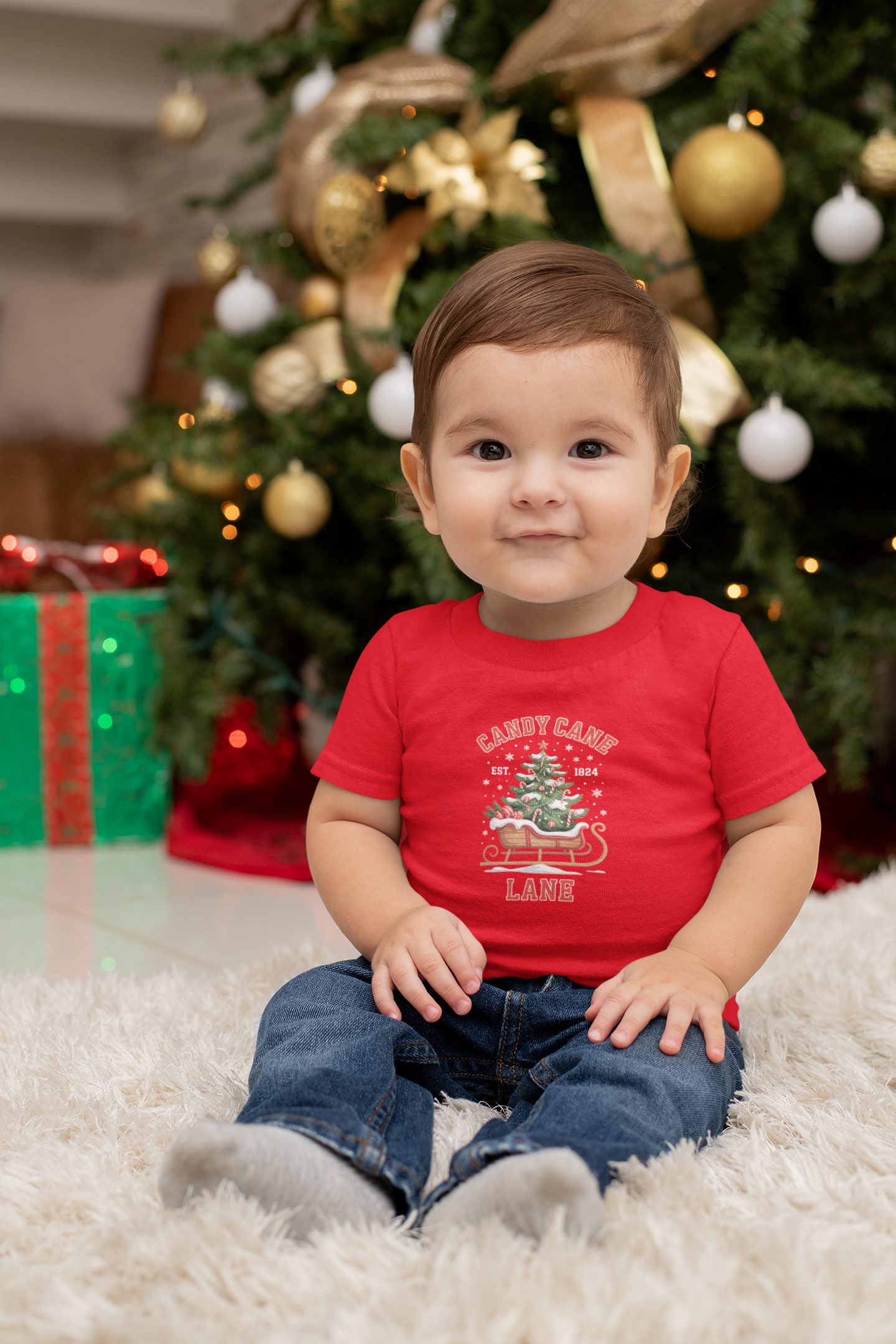 Candy Cane Lane Infant T-Shirt