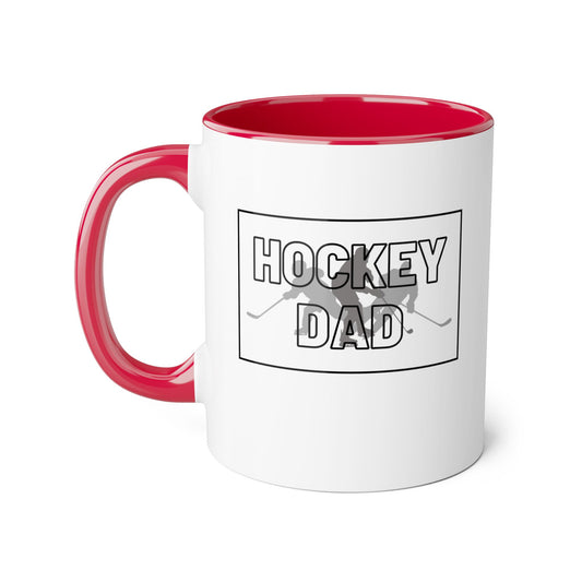 Hockey Dad 2 Tone Mug