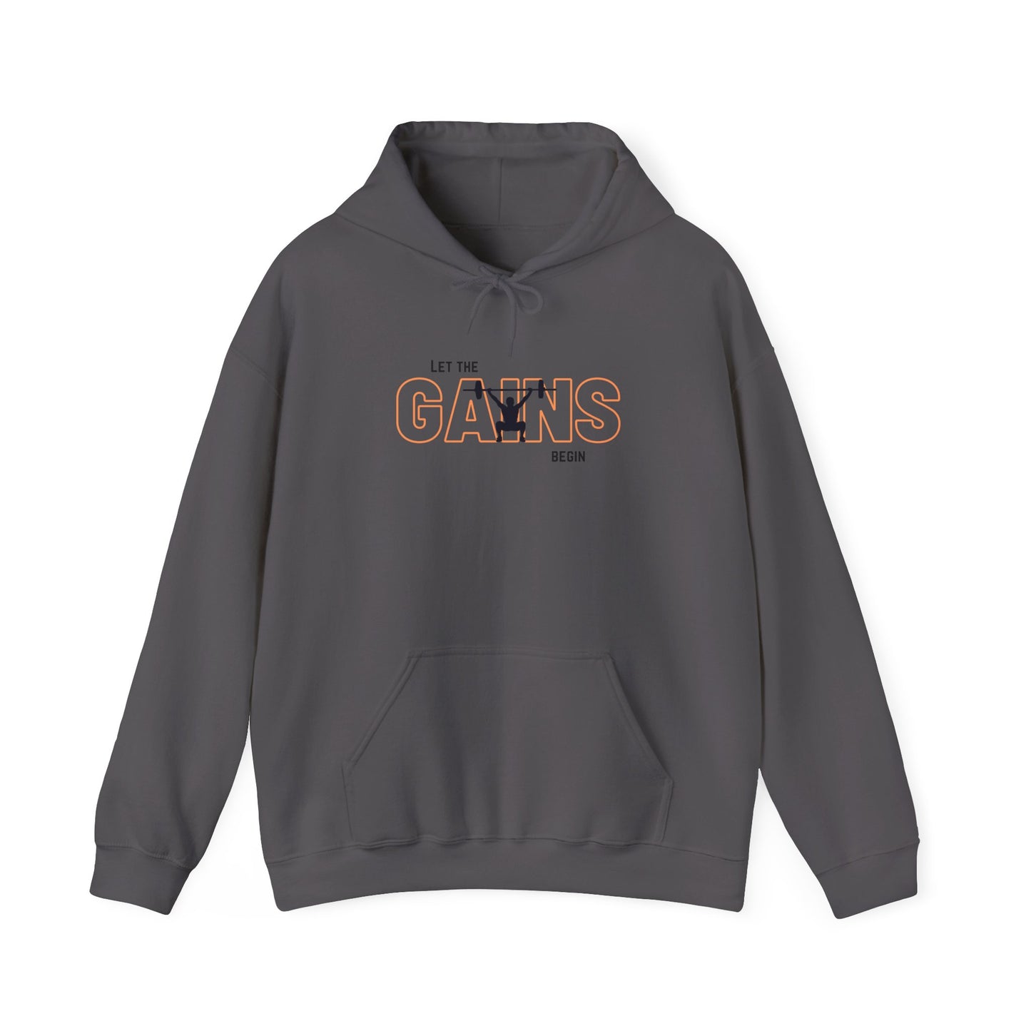 'Let the Gains Begin' Men's Hoodie