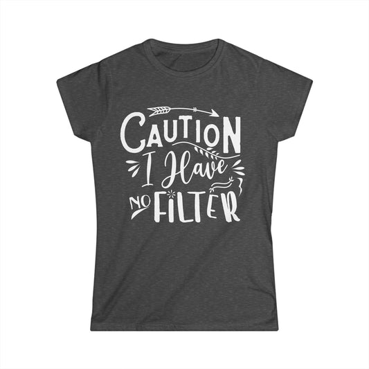 No Filter Women's Semi Fitted T-Shirt