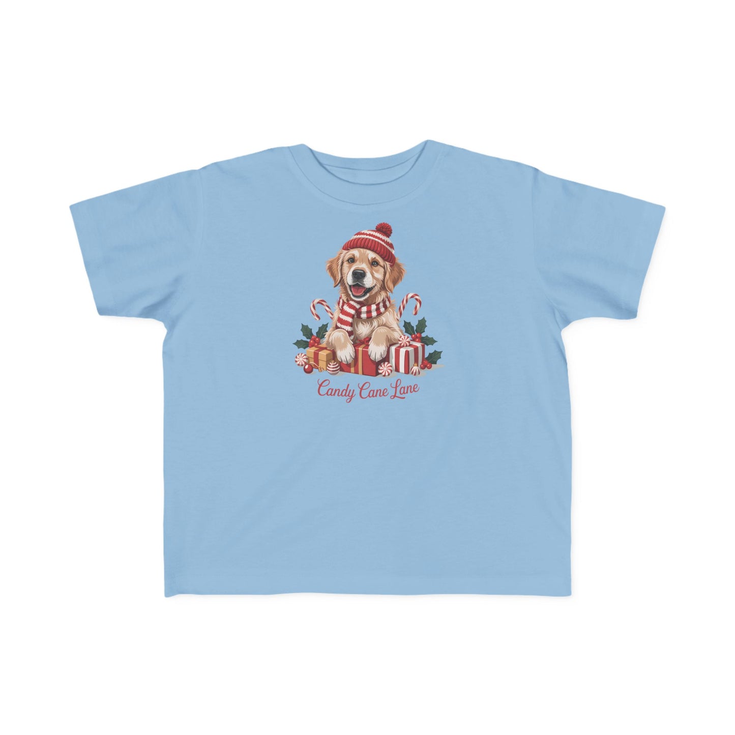 Golden Retriever Holiday Toddler T-Shirt