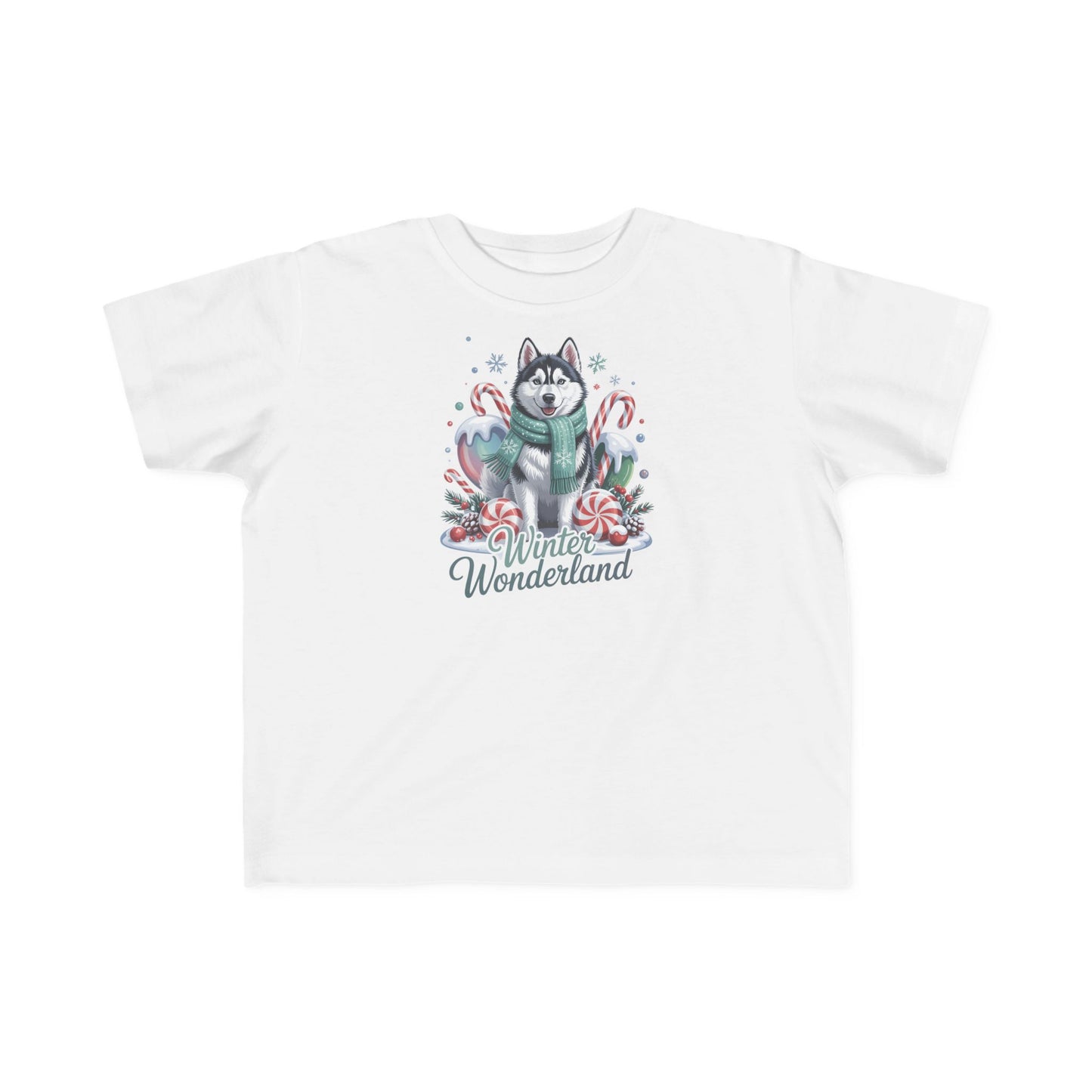 Husky Holiday Toddler T-Shirt