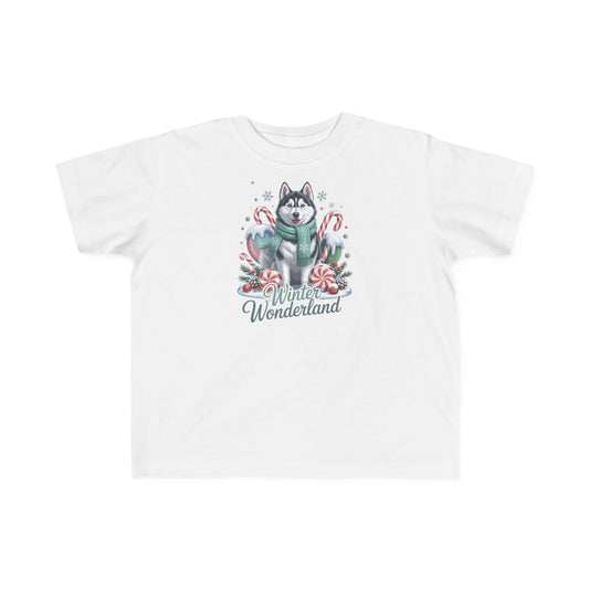 Husky Holiday Toddler T-Shirt