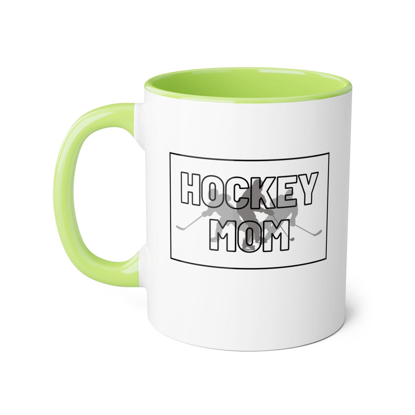Hockey Mom 2 Tone Mug