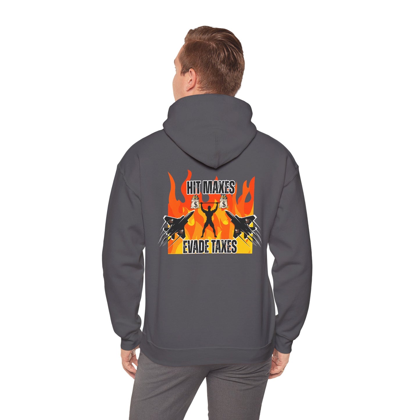 Hit Maxes Evade Taxes Men's Hoodie