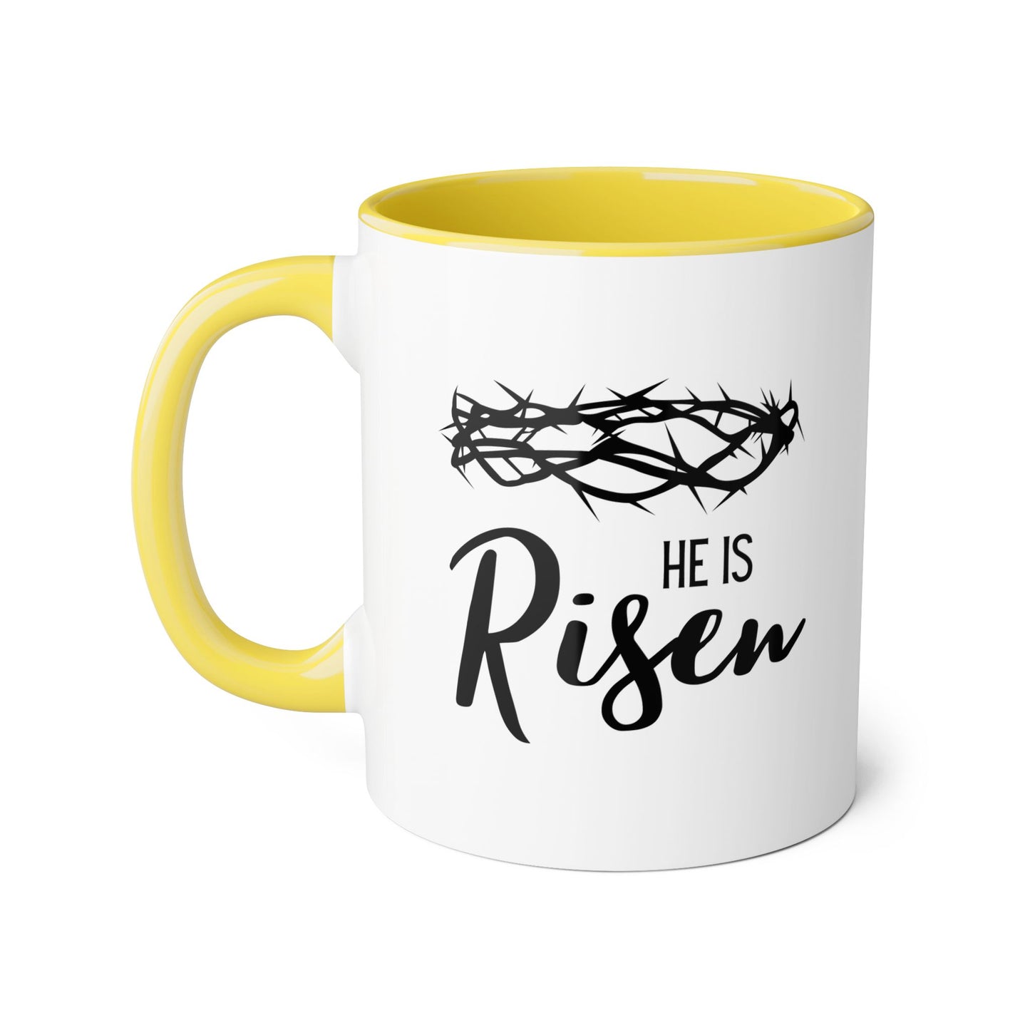 Crown - He Is Risen 2 Tone Mug