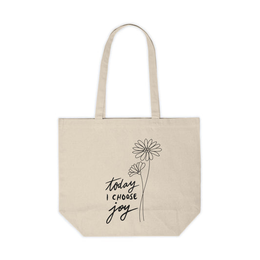 Choose Joy Canvas Bag