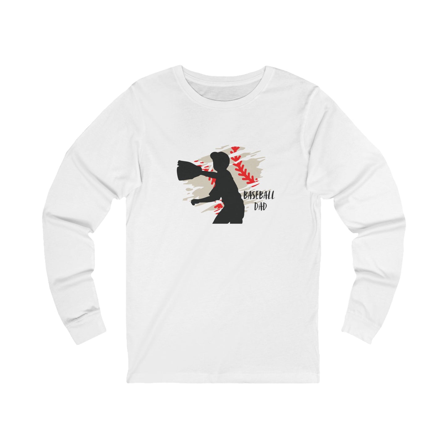 Baseball Dad Men's Long Sleeve