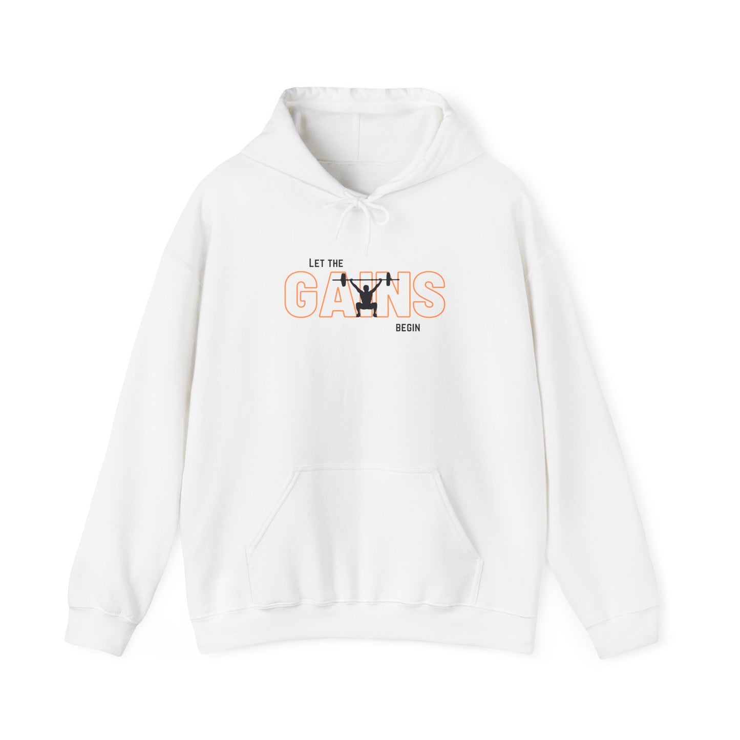 'Let the Gains Begin' Men's Hoodie