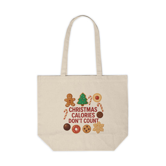 Christmas Calories Don’t Count Canvas Bag