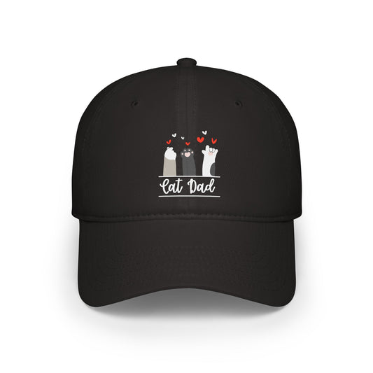Cat Dad Baseball Cap